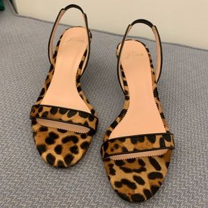 Leopard Print Heels